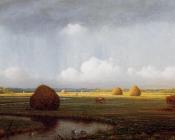 马丁约翰逊赫德 - Sudden Shower, Newbury Marshes